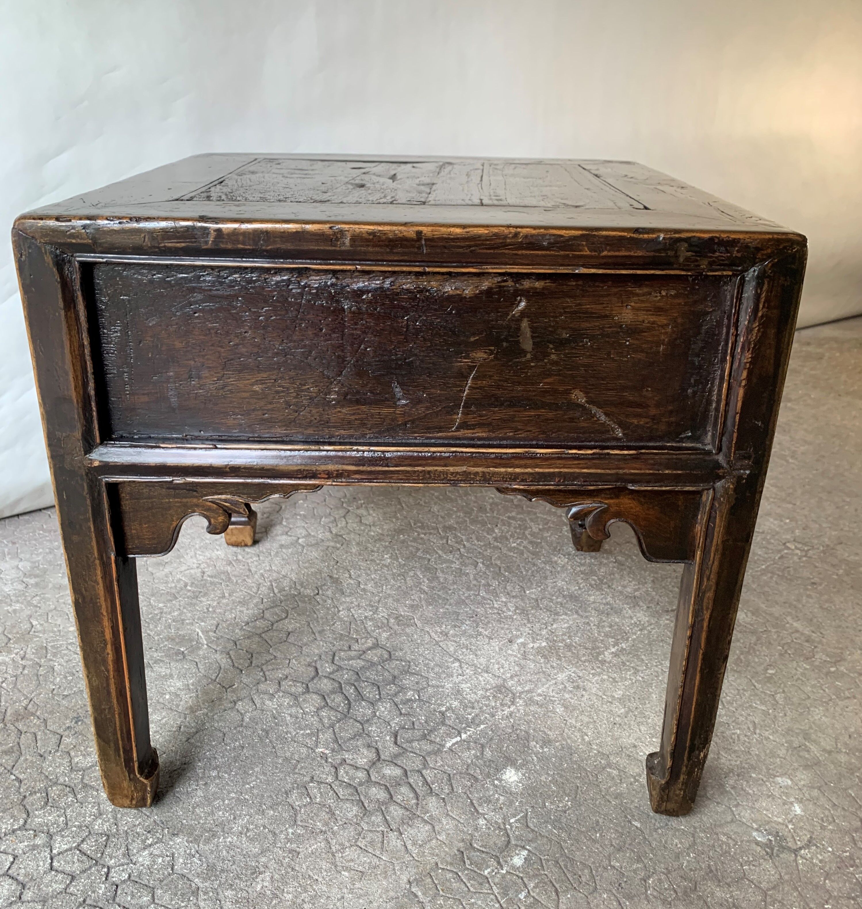 Pair of Chinese bedside tables