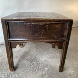 Pair of Chinese bedside tables