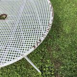 Iron garden table
