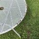 Iron garden table