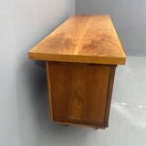 Bureau en noyer du milieu du siècle, années 1970, Tchécoslovaquie