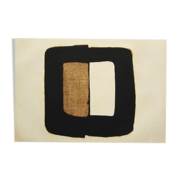 MARCA-RELLI Conrad, Composition 3, 1977. Original etching and aquatint