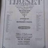 Set of 4 Art Deco chairs by Thonet, No. A78, circa 1930