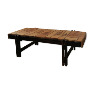 Table basse Capron modèle herbier