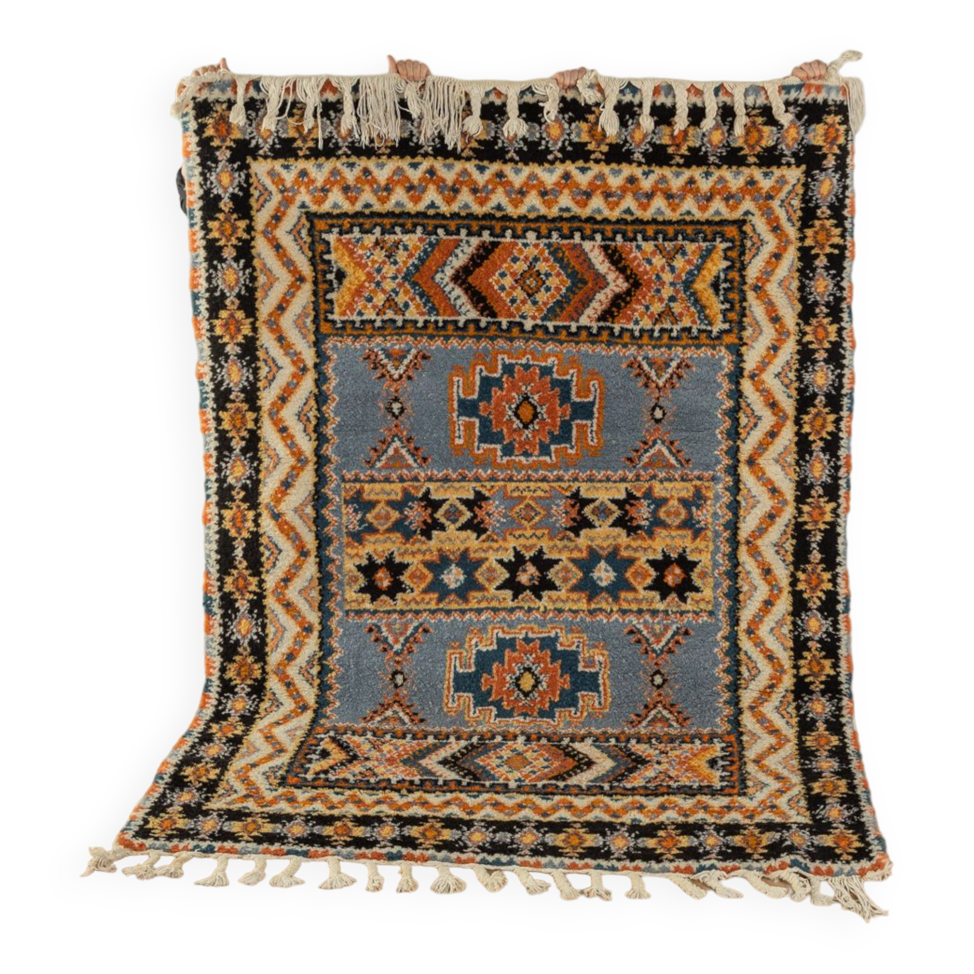 1960s Berber Carpet, 174 x 260