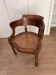 Cane chair in wood, 19th century.