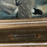 Painting portrait of a child (Miss Murray), reproduction of "Sir Thomas Lawrence"