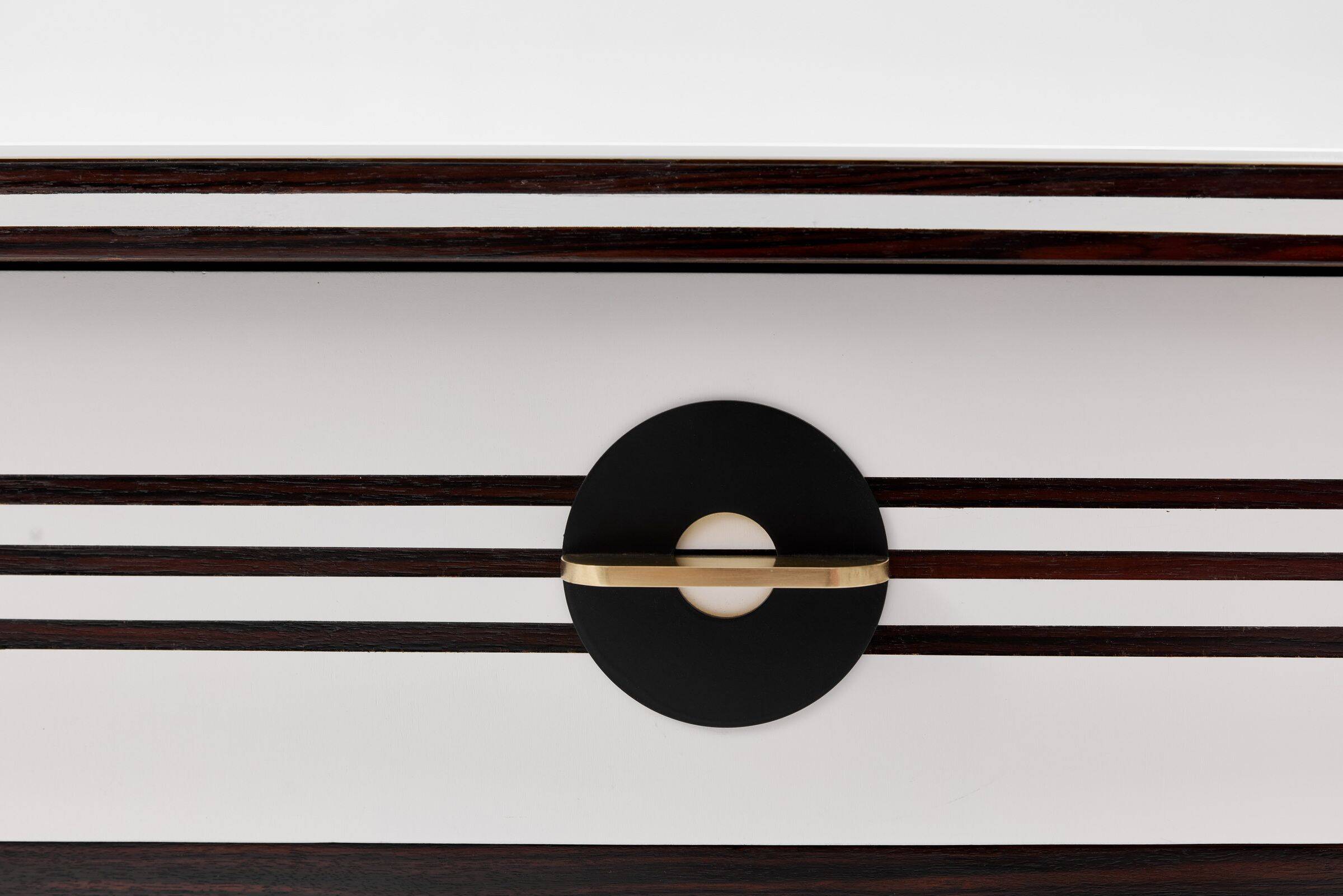 Lowboard en bois, design danois, années 1960, production : Danemark