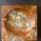 Cendrier vide poche onyx marbre vintage