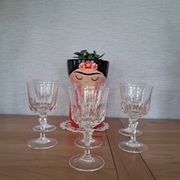 6 verres à vin blanc en cristal d arques Modèle Germain