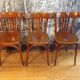3 vintage luterma bistro chairs