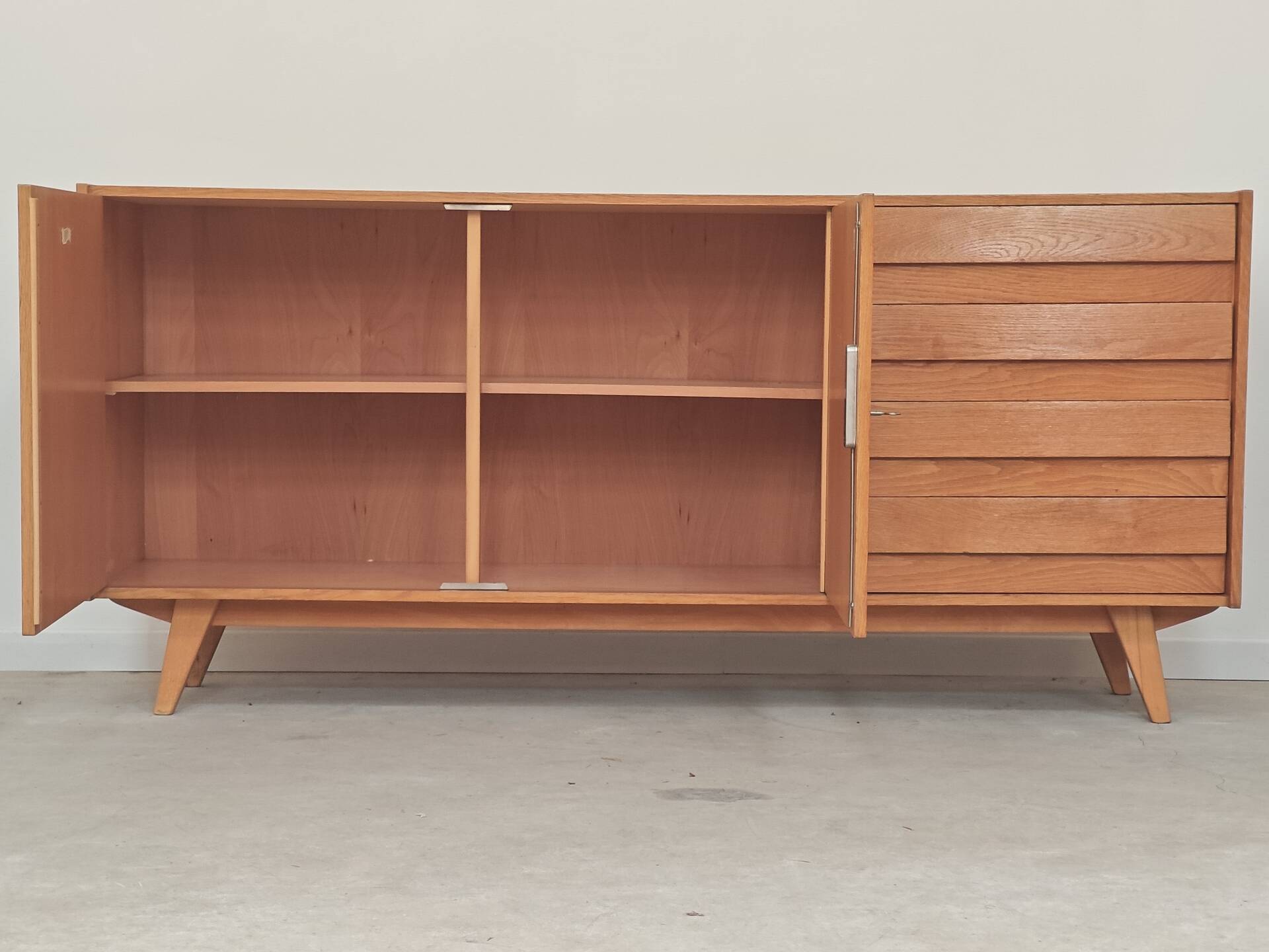 Enfilade U460 light wood by Jiri Jiroutek for Interier Praha 1960