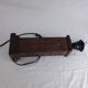 Angel L. Pazmino leather totem lamp 1960s Style Furniture