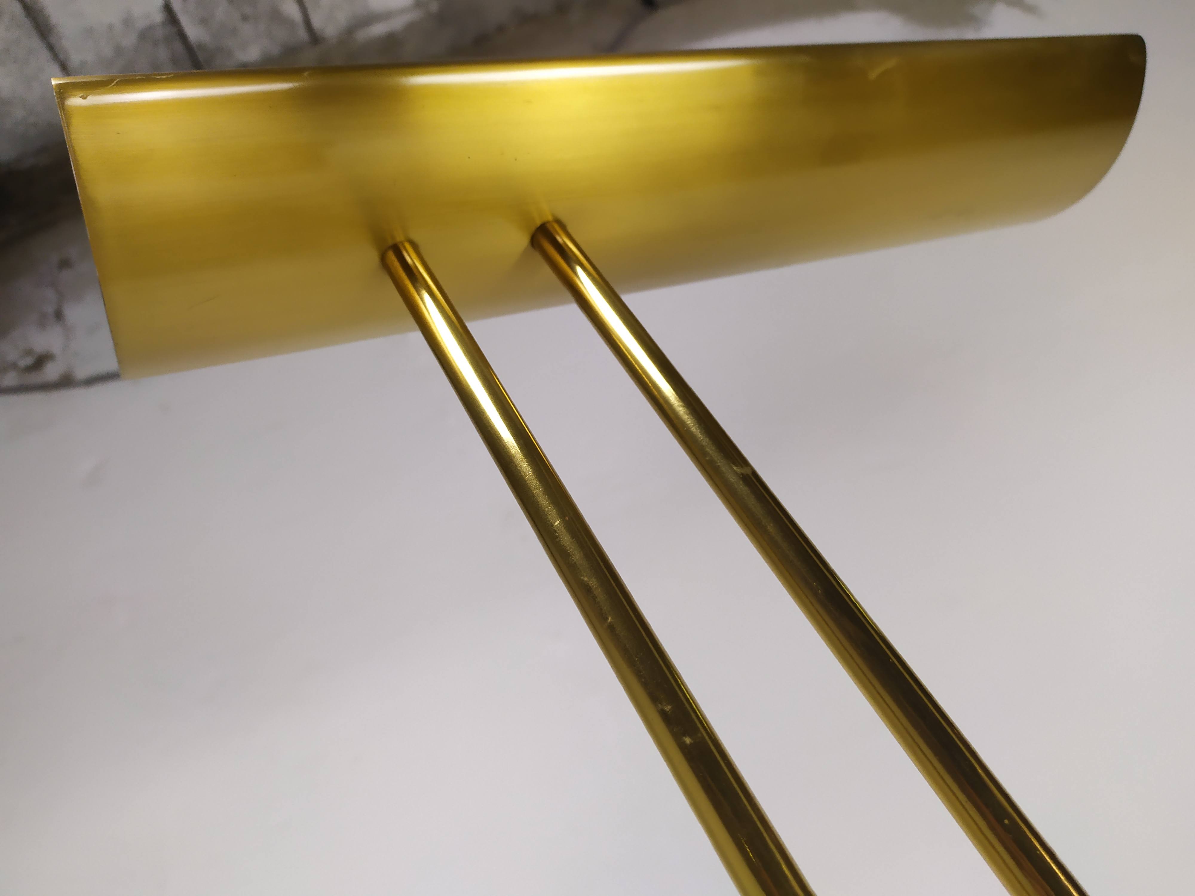 Floor lamp gilded design Lucien Gau