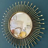 Metal sun mirror, 31 cm