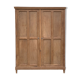 Armoire parisienne art déco 1930 penderie démontable bois brut