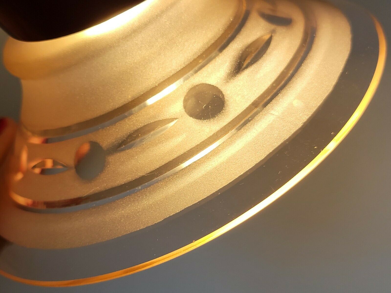 4 tulipes en verre rose abat-jour