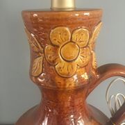 Vintage ceramic lamp base 1950-1960 Vallauris style