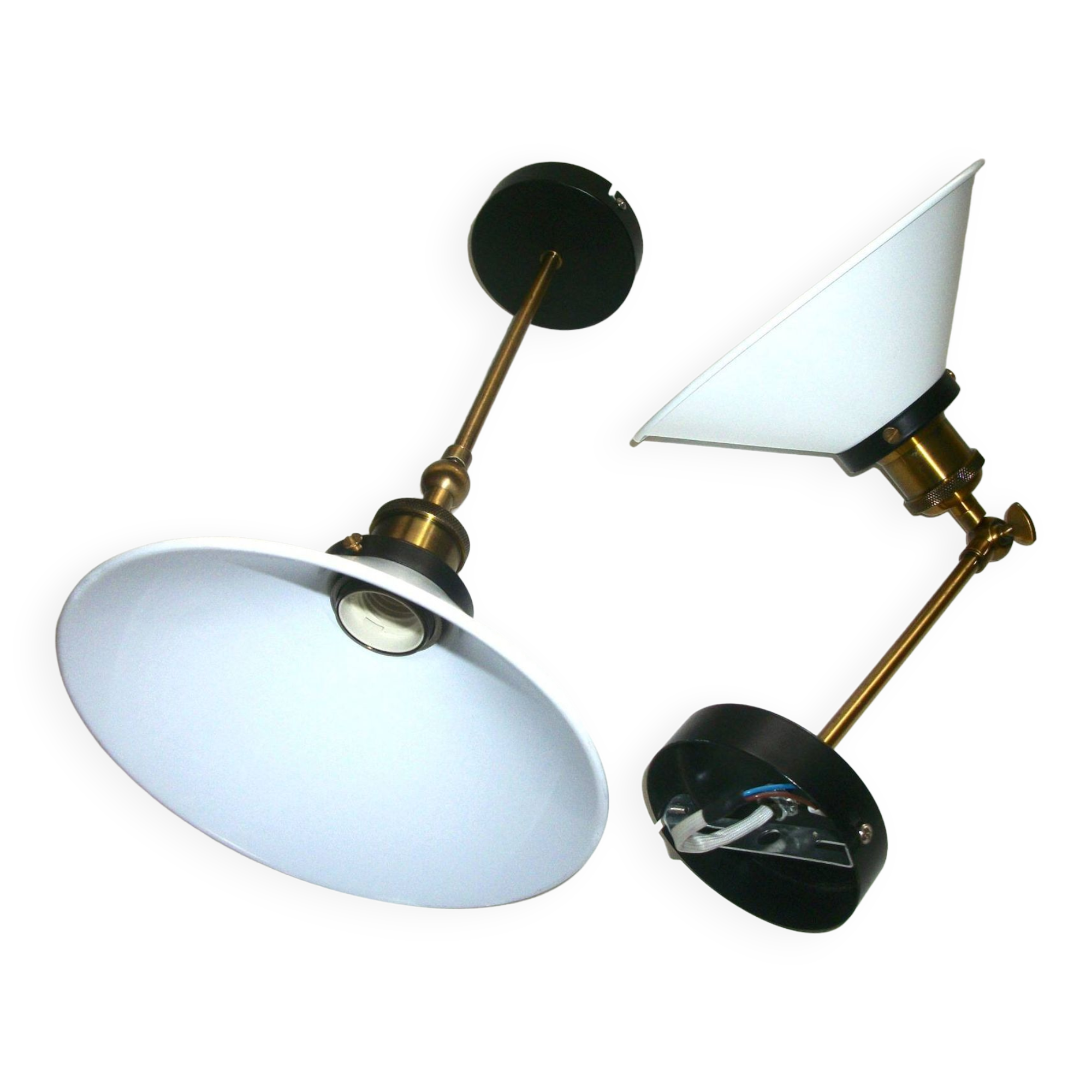 Pair Of Metal Sconces