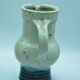 Two-coloured puritanical reed pitcher