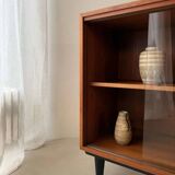 Buffet Musterring en teck des années 1960.