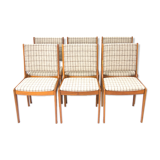 Set of 6 teak chairs - IMHA -