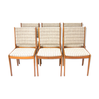 Set of 6 teak chairs - IMHA -
