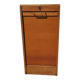 Curtain filing cabinet