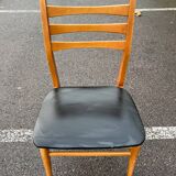 Set of 2 vintage Scandinavian Alma chairs