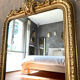 Louis-Philippe antique gilded mirror 19th century