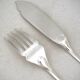 Christofle Japanese, 12 fish cutlery + 1 serving cutlery, 26 pieces.