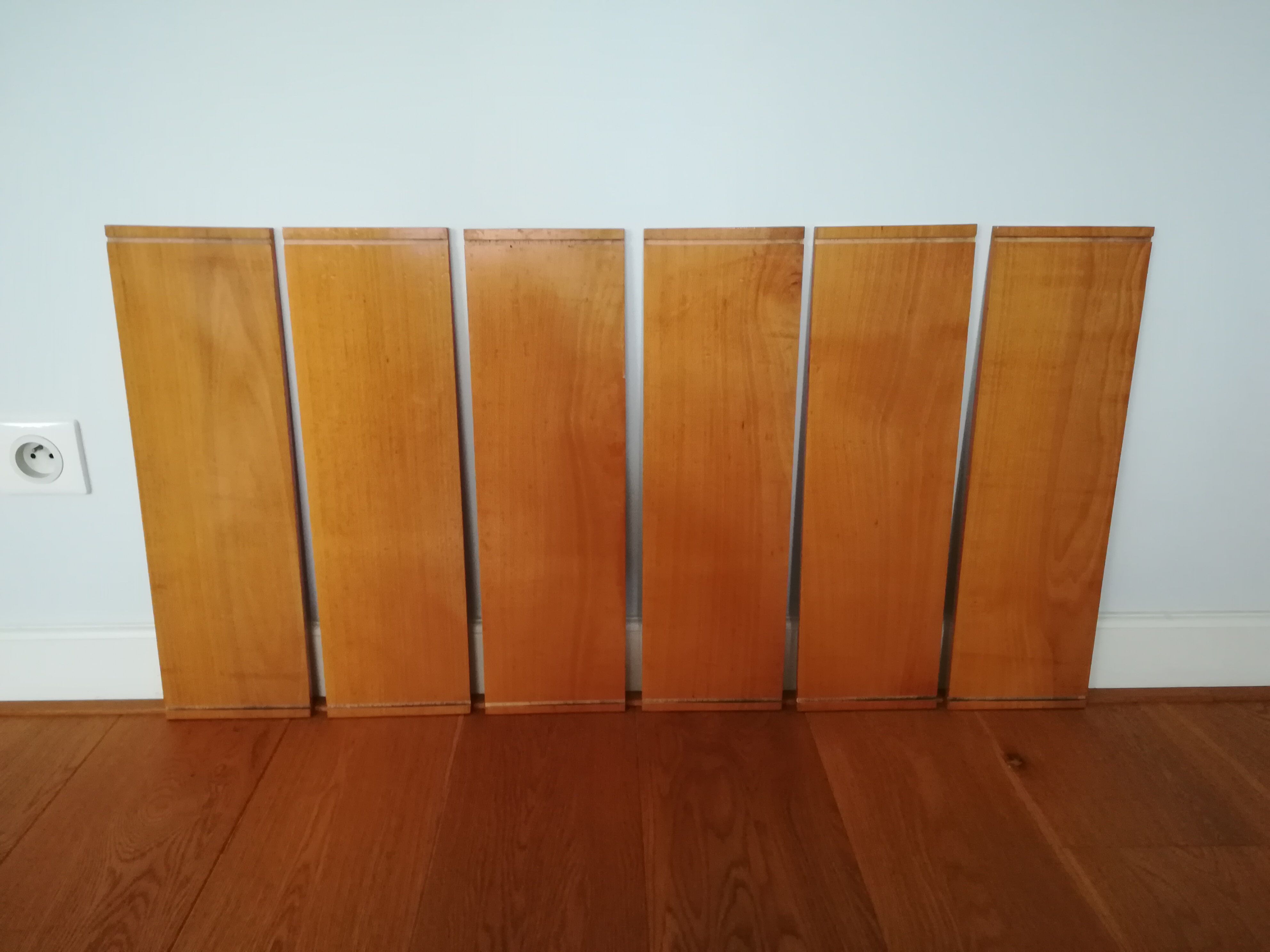 Vintage wall shelves
