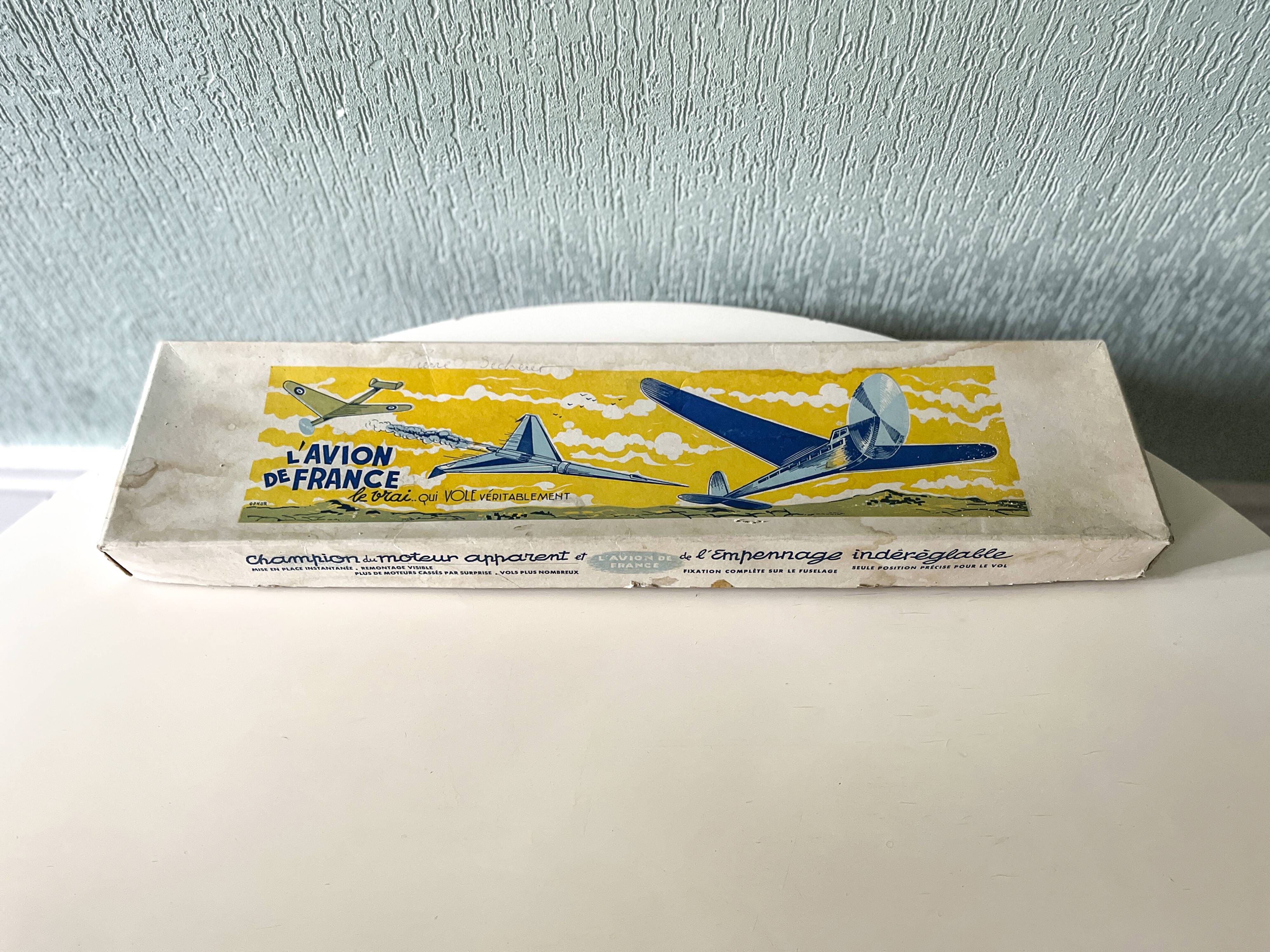 The French Airplane, "Grand Raid" model, Unmanned Aircraft, Unis France