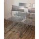 Series of 6 chairs design model Nuova X Line Omli for Magis 1970
