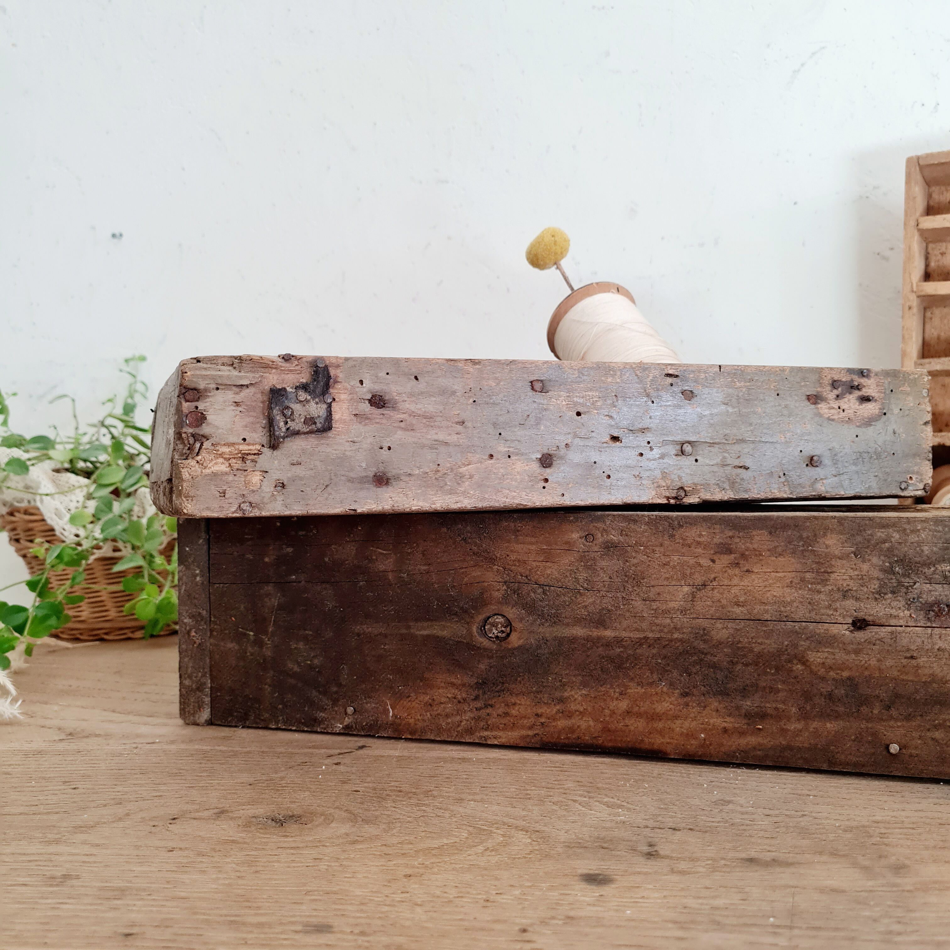 Casier de métier - boîte en bois compartimentée