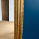 Old mirror 114cm/84cm Louis-Philippe beaded