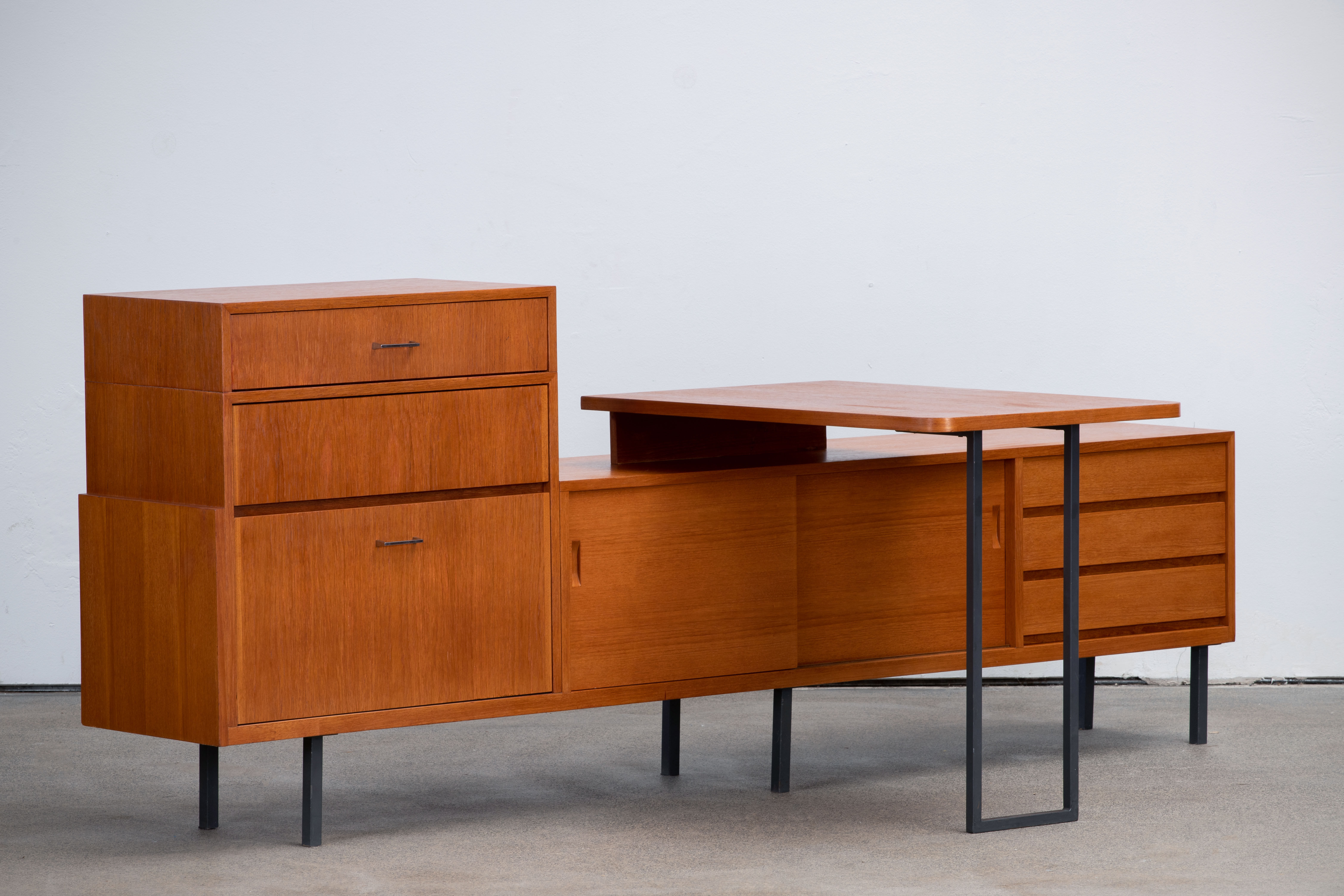Vintage scandinavian sideboard – 237 cm