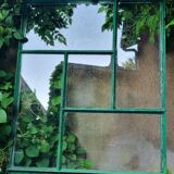 Workshop/industrial style steel door