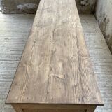 XL oak counter, trade furniture with multi-drawers