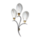 3 fire wall sconce