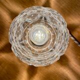 Lampe à poser vintage en verre