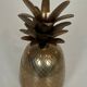 Pineapple ice bucket in brass and steel