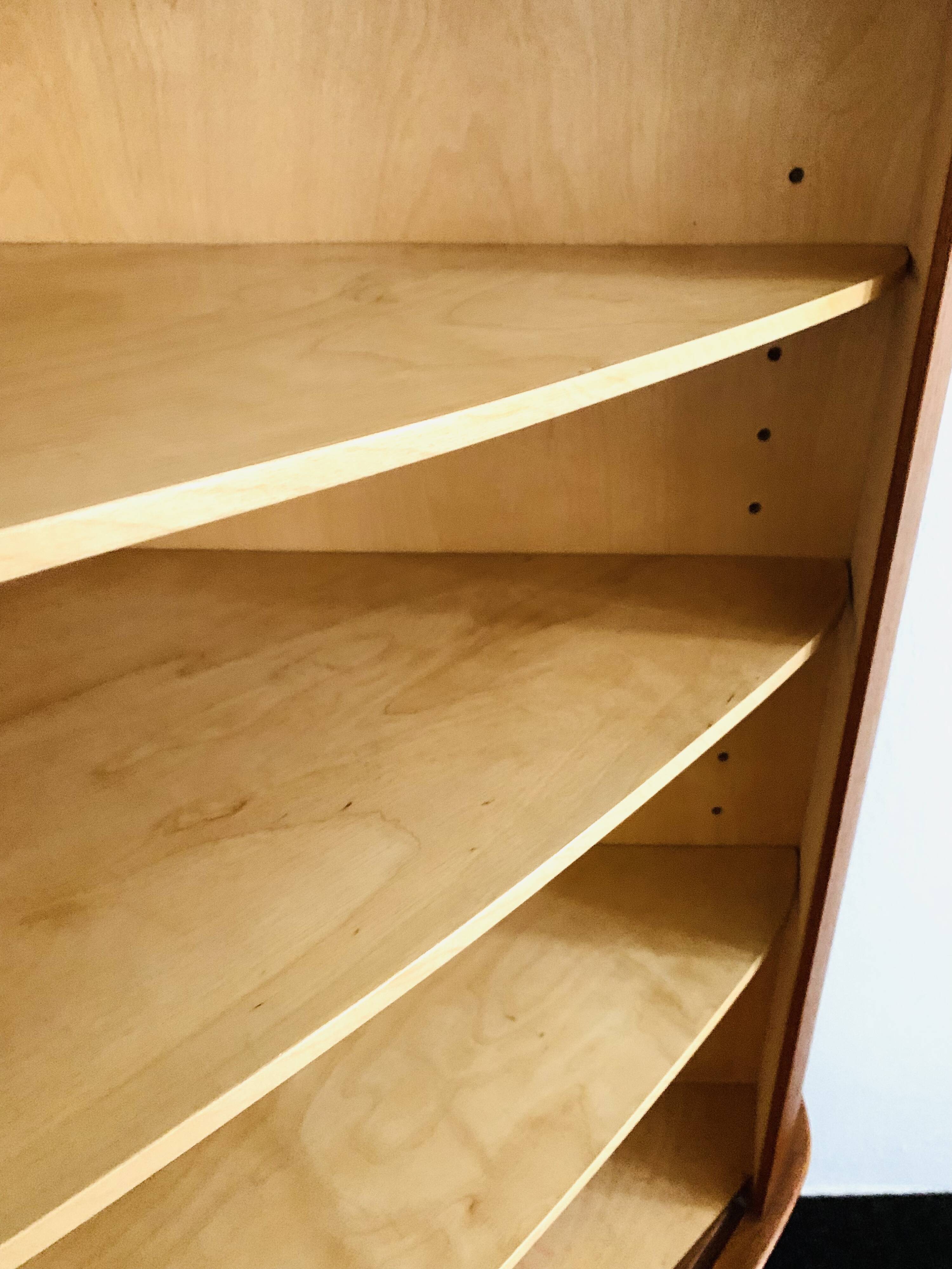 Teakwood Corner Cabinets by Arne Hovmand-Olsen for Skovmand and Andersen