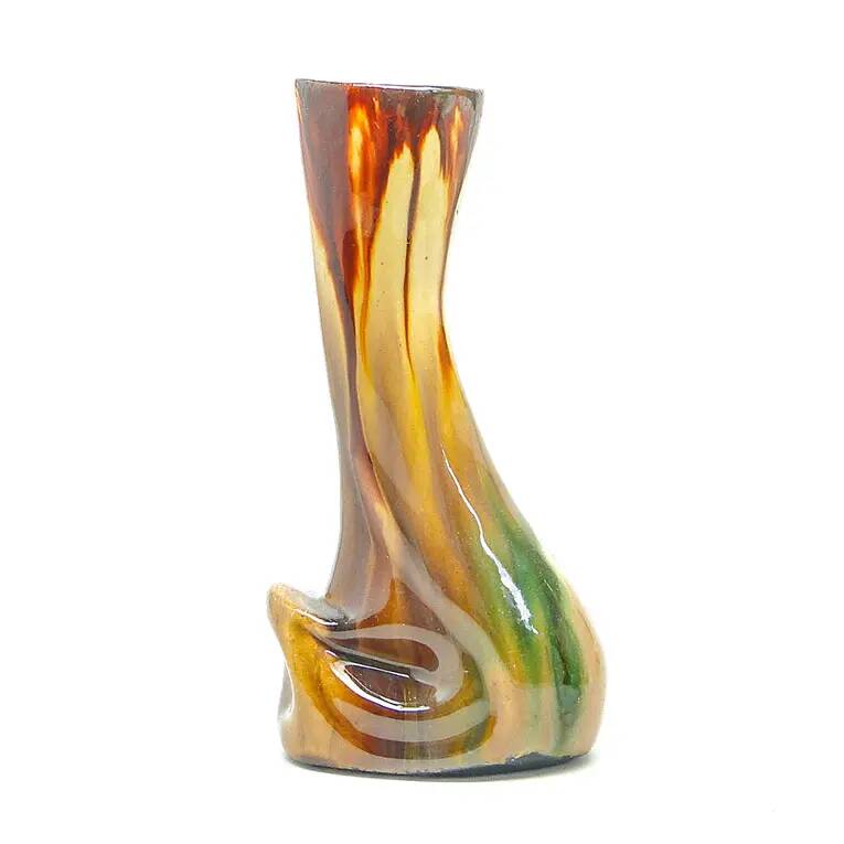 Modernist vase, ceramics, Milenium Cooperative, Poland, 1970s