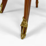 Pedestal table "Olga" by Louis Majorelle in mahogany, France, circa 1900