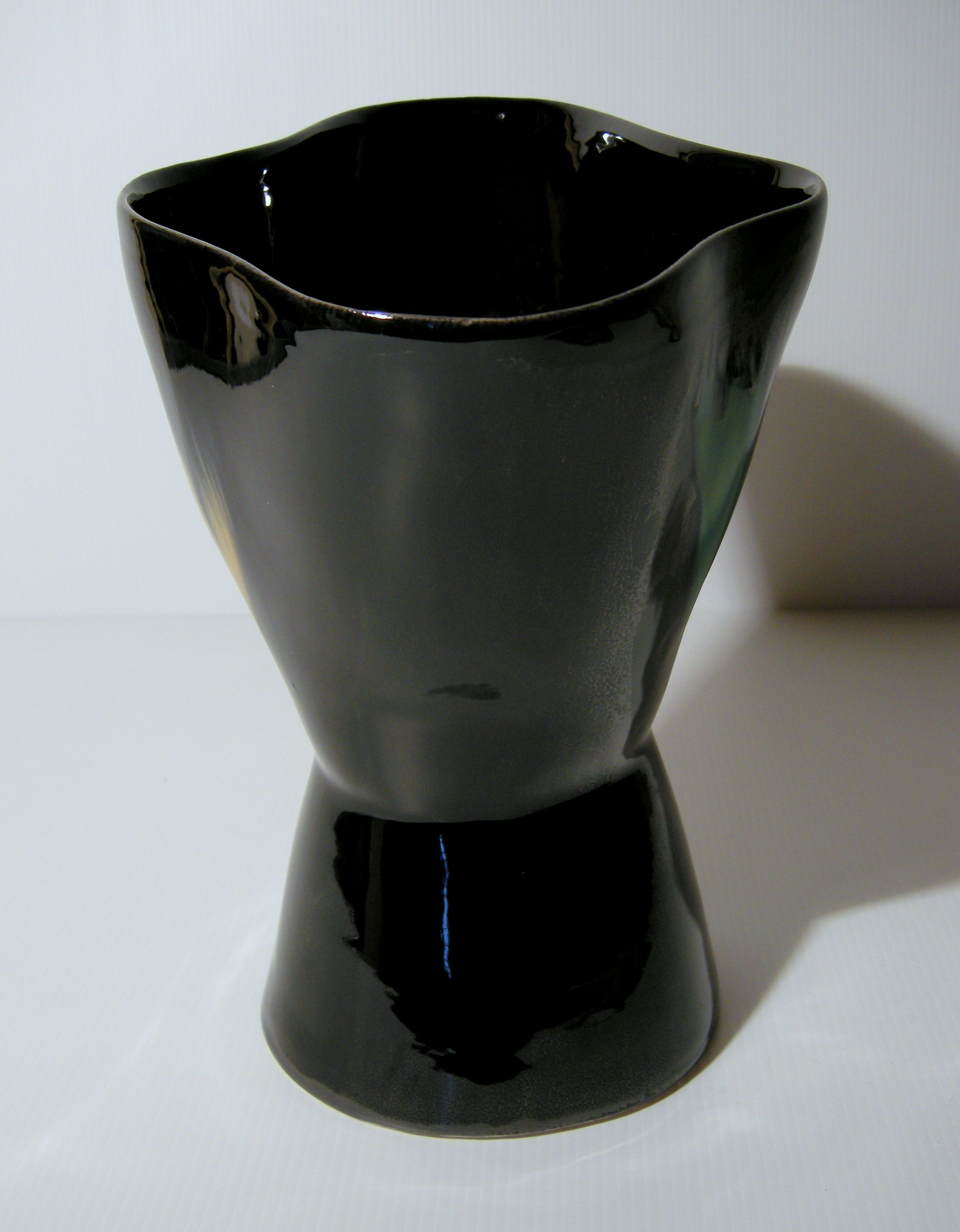 Vase vintage 1950 forme libre
