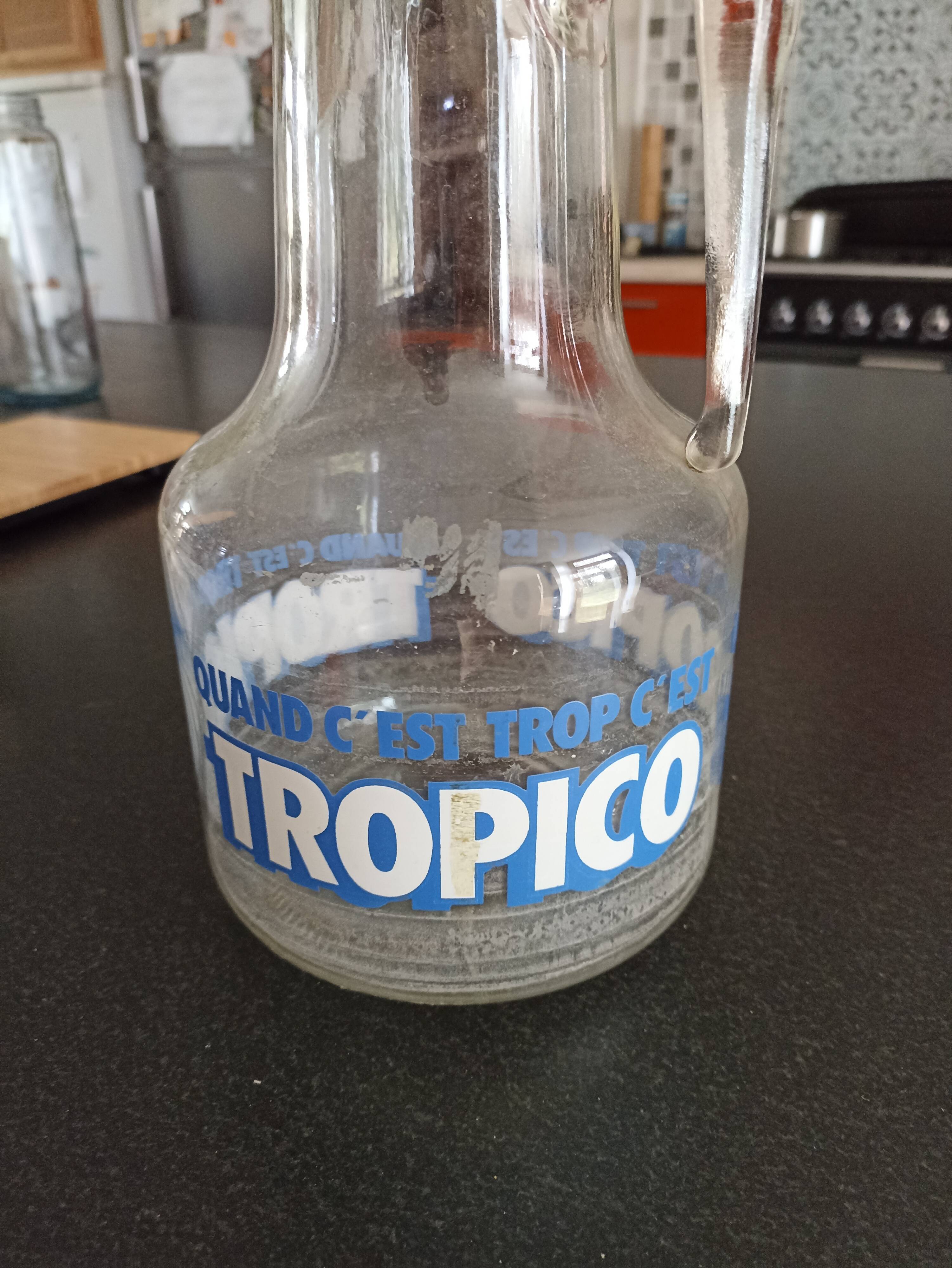 Tropico glass decanter