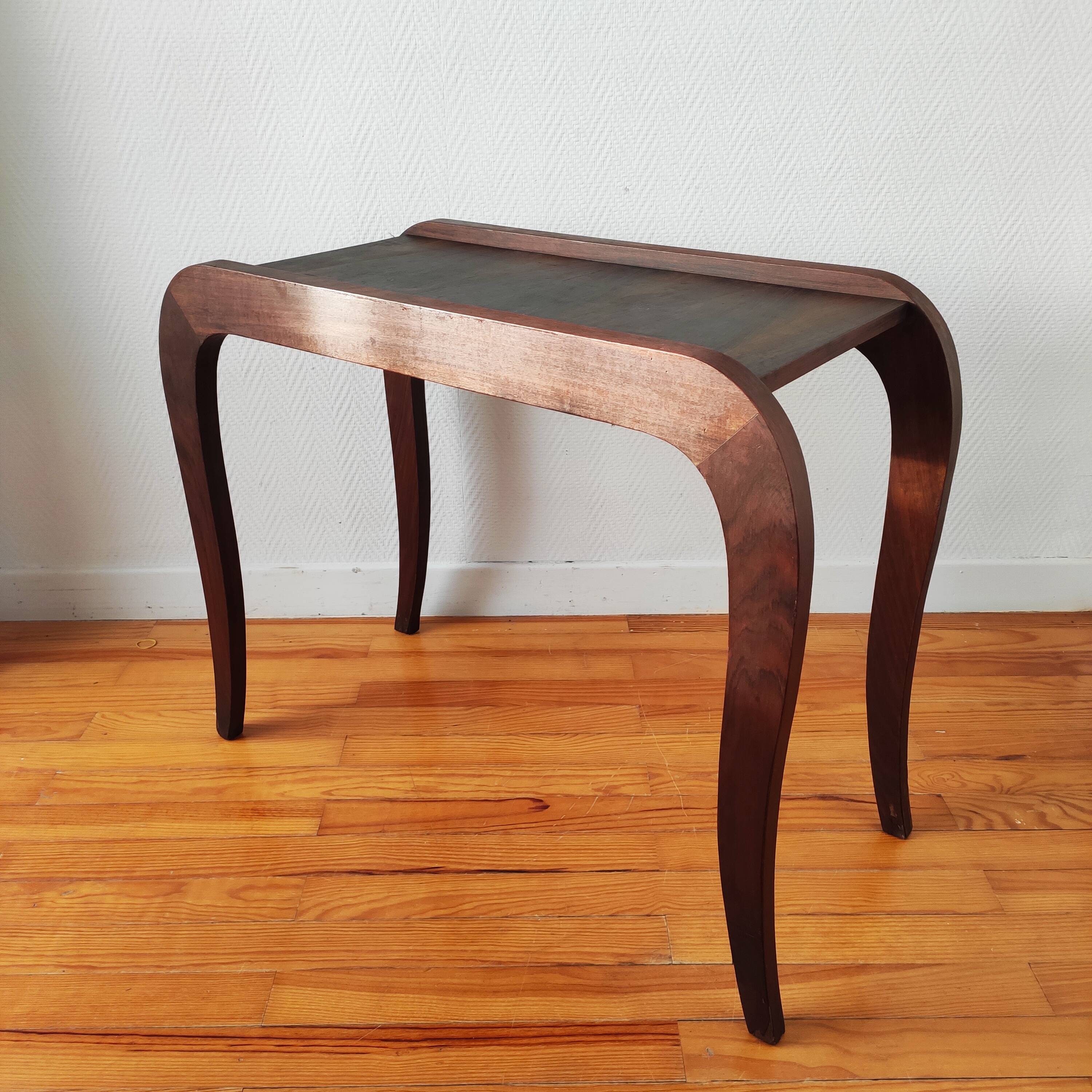 Art Deco wooden console 1940