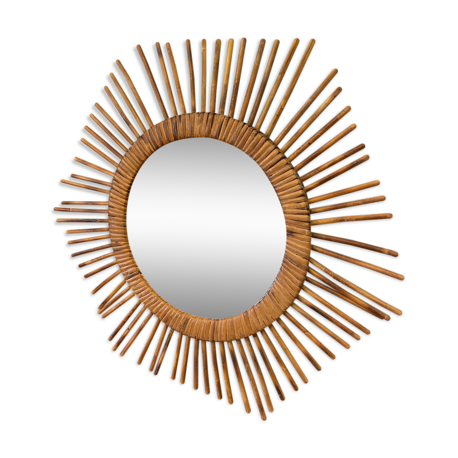 BHV - Rattan sun mirror