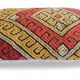 Coussin en kilim en laine tissé à la main vintage, style mauresque, milieu du 20e siècle
